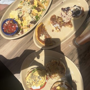 Snooze, an A.M. Eatery - Avocado + ham eggs Benedict and breakfast tacos - Breakfast & Brunch Near Me - Nashville, Tennessee Snooze, an A.M. Eatery - Avocado + ham eggs Benedict and breakfast tacos - Breakfast & Brunch Near Me - Nashville, Tennessee