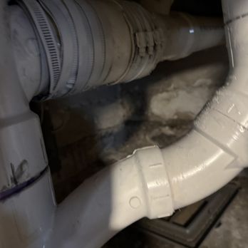 Klinghammer Construction - What he said plumbers did & then what his worker showed me bragging that he did it himself & not realizing I wouldn't be happy about. - General Contractors Near Me