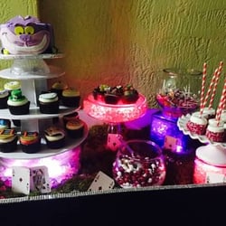 Events By Laylah - alice and wonderland sweet table