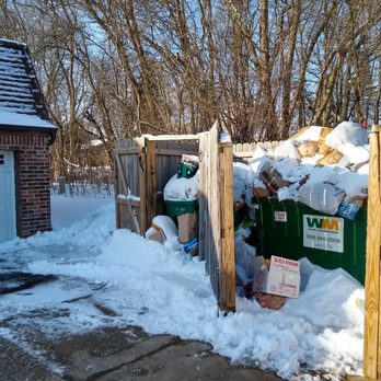 Norhardt Crossing Apartments - Overflowing dumpster with flies at 2115 Norhadt Drive - Apartments Near Me - Brookfield, Wisconsin Norhardt Crossing Apartments - Overflowing dumpster with flies at 2115 Norhadt Drive - Apartments Near Me - Brookfield, Wisconsin