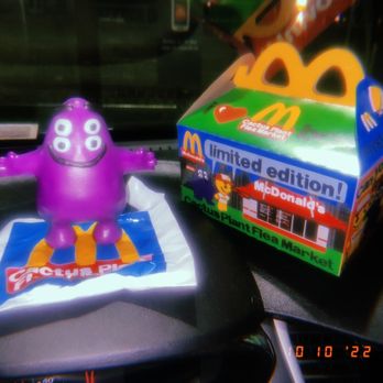 McDonald's - Cactus Plant Flea Market x McDonalds 2022 Adult Happy Meal Blind Bag -- GRIMACE! My Man. - Burgers Near Me - Mt. Morris, New York