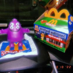 McDonald's - Cactus Plant Flea Market x McDonalds 2022 Adult Happy Meal Blind Bag -- GRIMACE! My Man.