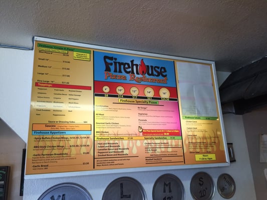 Menu photo 2 Firehouse Pizza Clearlake Oaks, CA