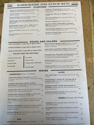 Menu photo 6 Harborside 1901 Bar & Grill Boothbay Harbor, ME Menu photo 6 Harborside 1901 Bar & Grill Boothbay Harbor, ME