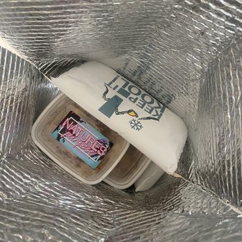 Nature's Purpose Meal Prep - Inside of cooler bag showing meals. - Food Delivery Services Near Me - Tempe, Arizona