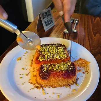 Tanoreen - Knafeh (small) - Middle Eastern Near Me - Brooklyn, New York Tanoreen - Knafeh (small) - Middle Eastern Near Me - Brooklyn, New York