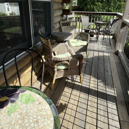 Porch seating Porch seating