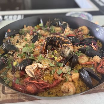 Field’s Mediterranean  - Seafood Paella - Steakhouses Near Me - Biloxi, Mississippi