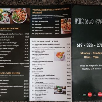 Pho Mai Cali - Vietnamese Near Me - Santee, California