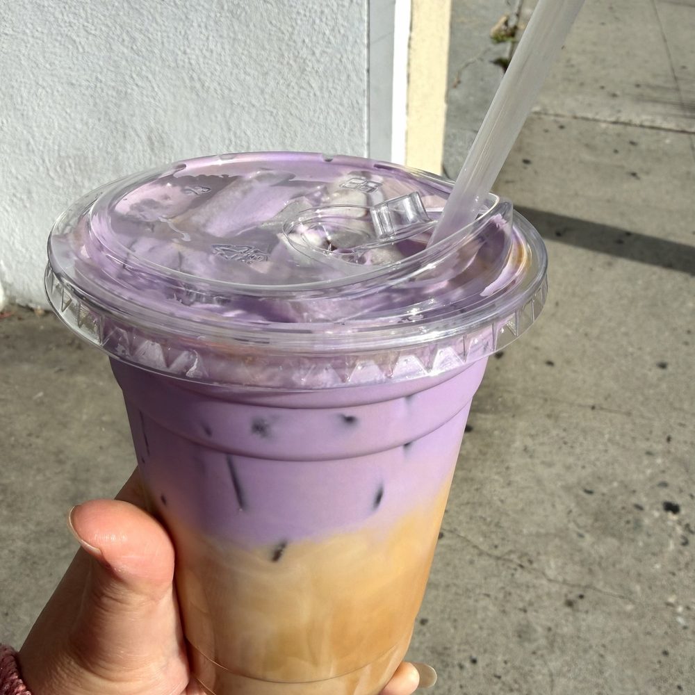 Soft Cafe - Ube Coconut Latte - Coffee & Tea Near Me - Hawthorne, California Soft Cafe - Ube Coconut Latte - Coffee & Tea Near Me - Hawthorne, California