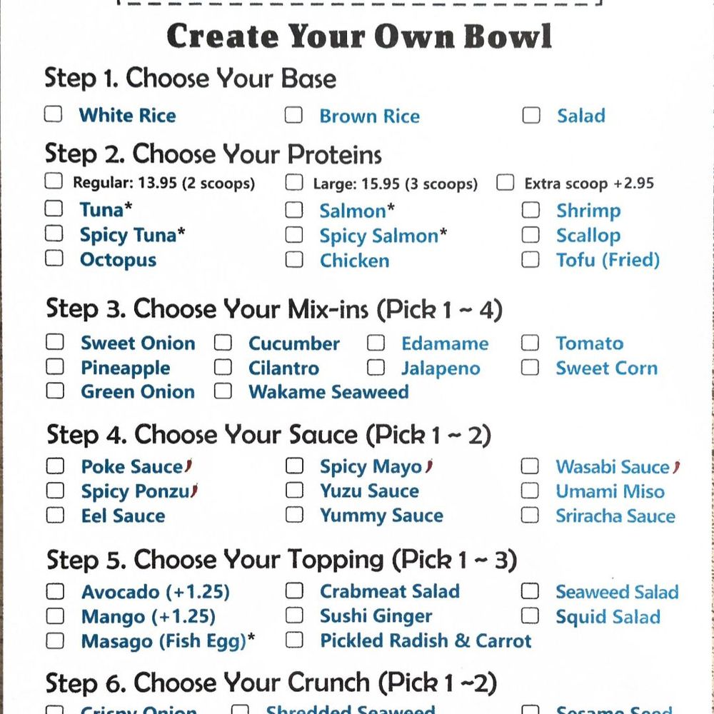 Fried Wings And Poke - Create your own Poke Bowl form - Chicken Wings Near Me - Arab, Alabama Fried Wings And Poke - Create your own Poke Bowl form - Chicken Wings Near Me - Arab, Alabama