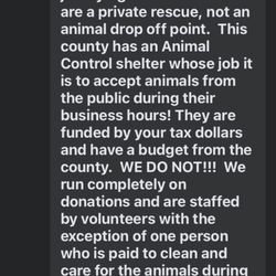 Proof of a Rescue Karen! First do No harm Karen!