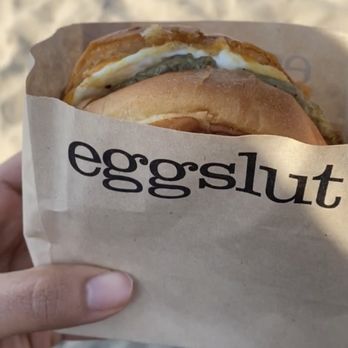 Eggslut - Turkey sausage eggs and cheese - Breakfast & Brunch Near Me - Los Angeles, California