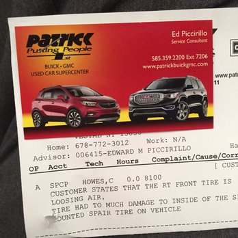 Bob Johnson Buick GMC South - Great business people especially Ed Piccirillo Thanks - Used Car Dealers Near Me - Henrietta, New York