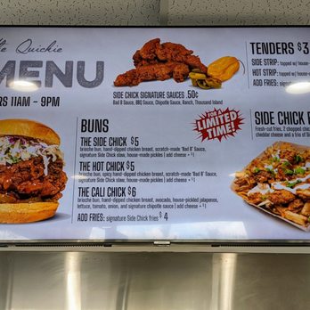 Side Chick - Menu - Chicken Shop Near Me - San Diego, California Side Chick - Menu - Chicken Shop Near Me - San Diego, California
