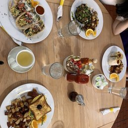 Vegeterian tacos, Acorn Squash and Tofu, Breakfast Burrito, Hay Caramba Breakfast Torta Vegeterian tacos, Acorn Squash and Tofu, Breakfast Burrito, Hay Caramba Breakfast Torta