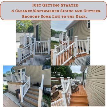 GFE Handy - Power wash, paint deck and repair deck. - Handyman Near Me GFE Handy - Power wash, paint deck and repair deck. - Handyman Near Me