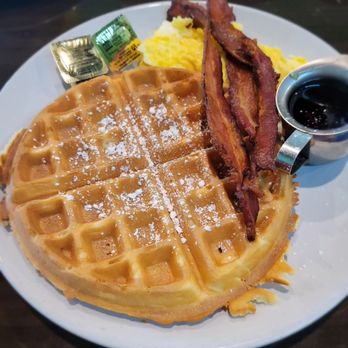 Eggceptional cafe - Belgian waffle combo - Breakfast & Brunch Near Me - Oklahoma City, Oklahoma Eggceptional cafe - Belgian waffle combo - Breakfast & Brunch Near Me - Oklahoma City, Oklahoma