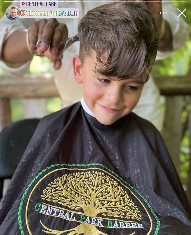 Central Park Barber Logo