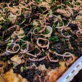 Triple Beam Pizza - new photo of Mushroom & Shallot pizza - Pizza Near Me - Glendora, California Triple Beam Pizza - new photo of Mushroom & Shallot pizza - Pizza Near Me - Glendora, California