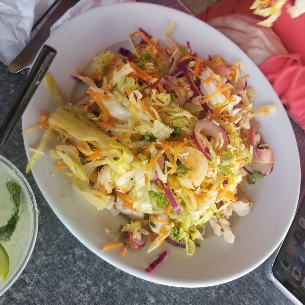 The Island - Shrimp salad - Puerto Rican Near Me - Aguada, Puerto Rico The Island - Shrimp salad - Puerto Rican Near Me - Aguada, Puerto Rico