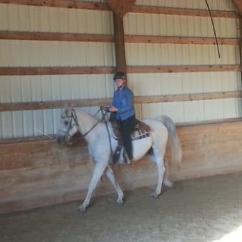 Arabians West - She just can't get enough of this! - Horseback Riding Near Me - Meridian, Idaho