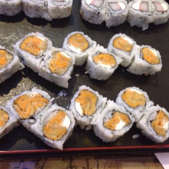 Sushi Cafe - Sweet potato and cream cheese - Sushi Bars Near Me - Tampa, Florida Sushi Cafe - Sweet potato and cream cheese - Sushi Bars Near Me - Tampa, Florida