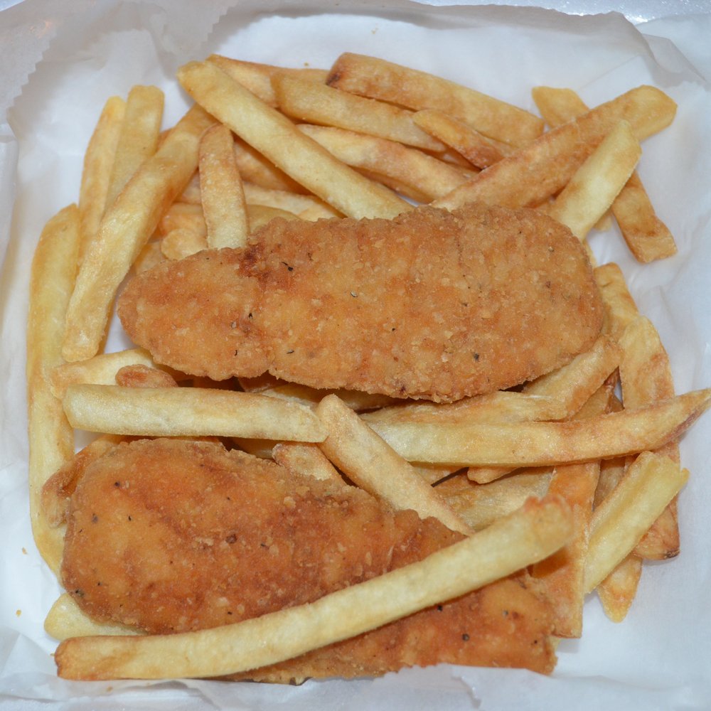 Tony's I-75 Restaurant - Kids Chicken Fingers & Fries  (you don't get as big portions as you do if you sit in the restaurant). - Diners Near Me - Birch Run, Michigan