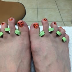 Dan’s Nails - Great experience!! Love the leopard print!