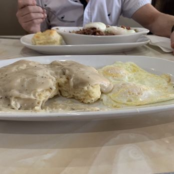 Moonlite Diner - Bisquits & gravy wit 2 eggs.  12/8/22 - Diners Near Me - Fort Lauderdale, Florida
