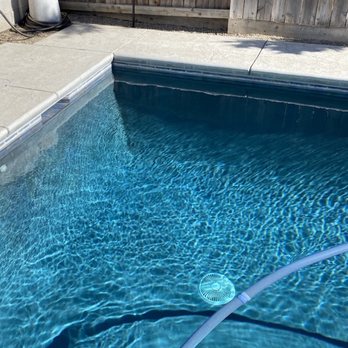 Nate's Pool Tile Cleaning - Before tile cleaning - Pool Cleaners Near Me