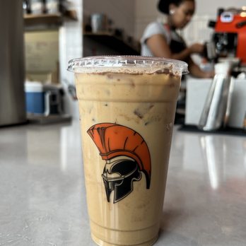 Achilles Coffee Roasters - Iced Honey-Cinnamon Latte - Coffee & Tea Near Me - San Diego, California Achilles Coffee Roasters - Iced Honey-Cinnamon Latte - Coffee & Tea Near Me - San Diego, California