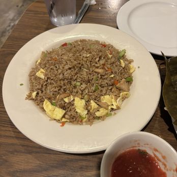 Sabor Latino Restaurant - Arroz Chaufa with chicken - Mexican Near Me - Birmingham, Alabama