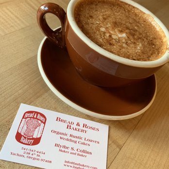 Bread & Roses Bakery - Amazing Mayan coffee... perfect amount of spice! - Bakeries Near Me - Yachats, Oregon Bread & Roses Bakery - Amazing Mayan coffee... perfect amount of spice! - Bakeries Near Me - Yachats, Oregon