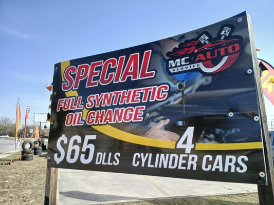Special Offer! $65 oil change for any 4 cylinder car we use full synthetics oil! - Keep Your Engine Running Smoothly
Oil Change Special – Only $65
Give your car the care it deserves with our professional oil change service in Reno.
Our Oil Change Package Includes:
Premium quality oil
New oil filter
Multi point inspection by our skilled technicians
All for just $65!
Stay ahead on maintenance and enjoy peace of mind on the road. Book your appointment today—fast, reliable, and affordable service you can trust.
Call or visit us now to reserve your spot! Special Offer! $65 oil change for any 4 cylinder car we use full synthetics oil! - Keep Your Engine Running Smoothly
Oil Change Special – Only $65
Give your car the care it deserves with our professional oil change service in Reno.
Our Oil Change Package Includes:
Premium quality oil
New oil filter
Multi point inspection by our skilled technicians
All for just $65!
Stay ahead on maintenance and enjoy peace of mind on the road. Book your appointment today—fast, reliable, and affordable service you can trust.
Call or visit us now to reserve your spot!