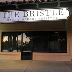 The Bristle Hair and Makeup Artistry - Storefront in Tierrasanta Gateway Plaza