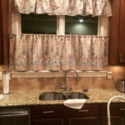 Saunders Sewing - Bistro curtains out of bedsheets