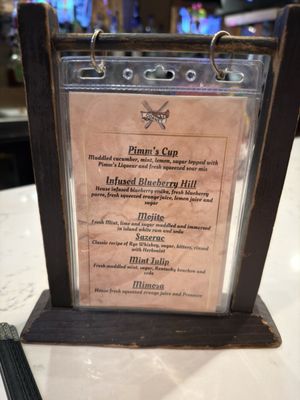 Menu photo 5 Cornet New Orleans, LA