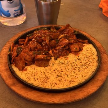 Hanshin Pocha - Spicy pork - Korean Near Me - Austin, Texas