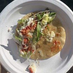 Mushroom taco