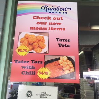 Rainbow Drive-In - New menu items - Hawaiian Near Me - Honolulu, Hawaii Rainbow Drive-In - New menu items - Hawaiian Near Me - Honolulu, Hawaii
