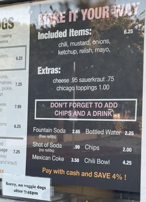 Menu photo 4 Cupid's Hot Dogs Winnetka, CA