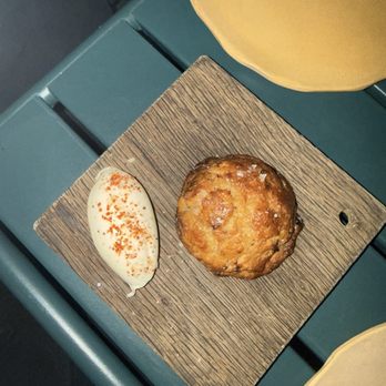 Frenchie Bar à Vins - bacon scone - Wine Bars Near Me - Paris, 75 Frenchie Bar à Vins - bacon scone - Wine Bars Near Me - Paris, 75