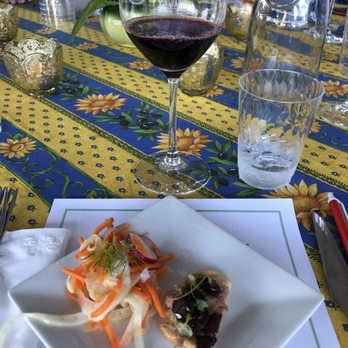 BellaGrace Vineyards - Van Neyhof Winemaker Dinner 2019 - 2015 Bella's Red served with duck rillettes, dried cherries and carrot and fennel salad - Wineries Near Me - Plymouth, California BellaGrace Vineyards - Van Neyhof Winemaker Dinner 2019 - 2015 Bella's Red served with duck rillettes, dried cherries and carrot and fennel salad - Wineries Near Me - Plymouth, California