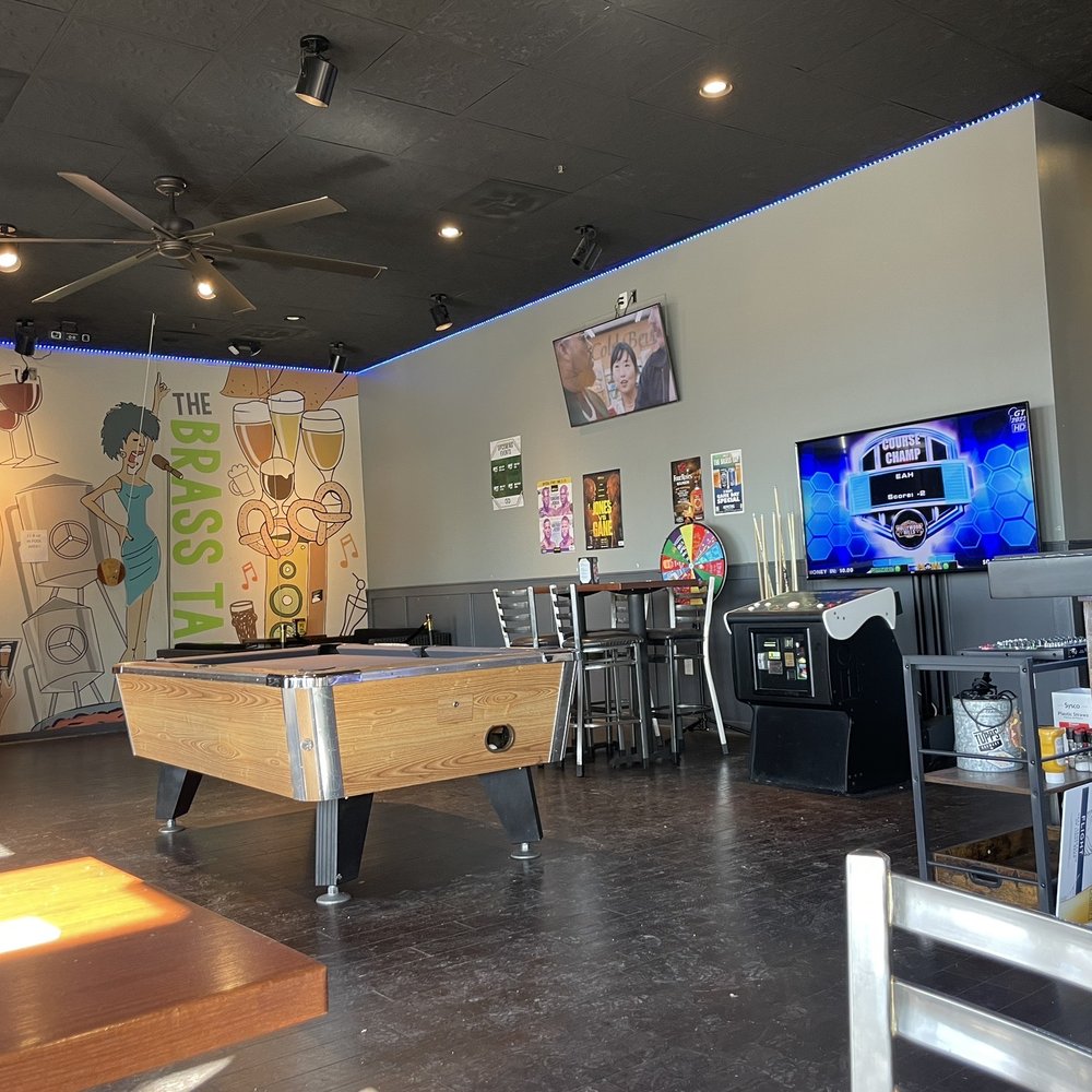 The Brass Tap - The now 21 and older area even tho it's not a "bar" area. - Gastropubs Near Me - Rockwall, Texas