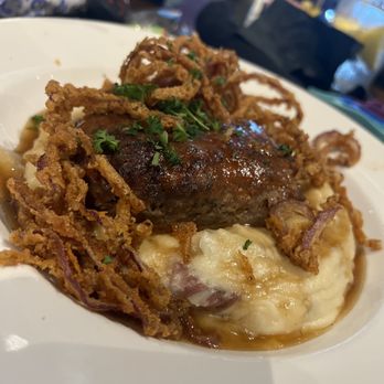 Local Goat - Bison Meatloaf - New American Near Me - Pigeon Forge, Tennessee Local Goat - Bison Meatloaf - New American Near Me - Pigeon Forge, Tennessee