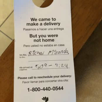 Curacao - They said I wasn't home so instead of knocking on the front of door they called my number. - Electronics Near Me - South Gate, California