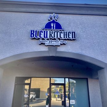 Bleu Kitchen Garlic Noodle Bar - The front door - Noodles Near Me - Las Vegas, Nevada Bleu Kitchen Garlic Noodle Bar - The front door - Noodles Near Me - Las Vegas, Nevada