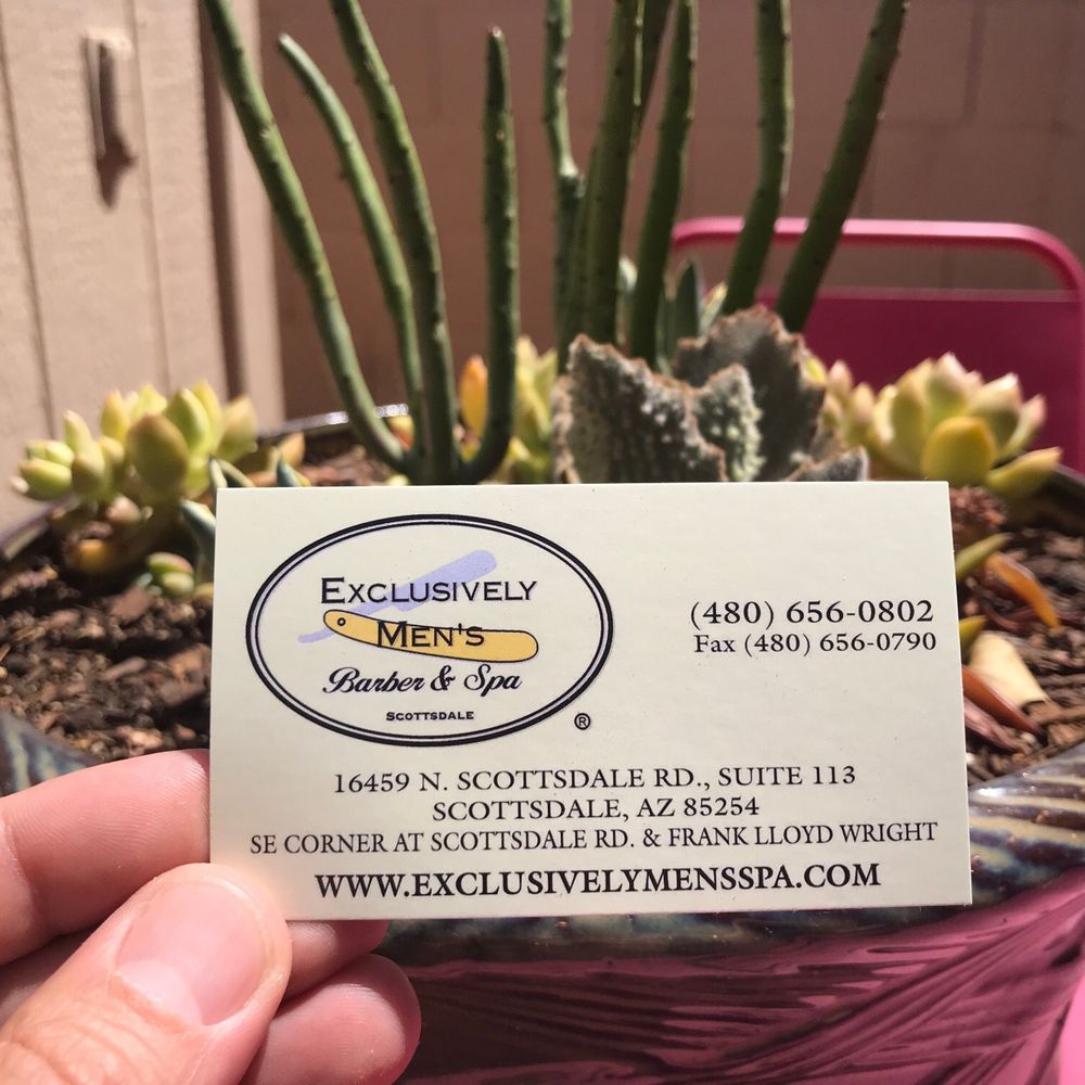Exclusively Men's Barber And Spa - Make sure to ask for Bella!  She's there Friday's, Saturdays and Monday!  Sam is a great guy.  Everyone there is amazing at their craft. - Barbers Near Me - Phoenix, Arizona