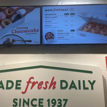 Krispy Kreme - Menu - Donuts Near Me - New York, New York Krispy Kreme - Menu - Donuts Near Me - New York, New York